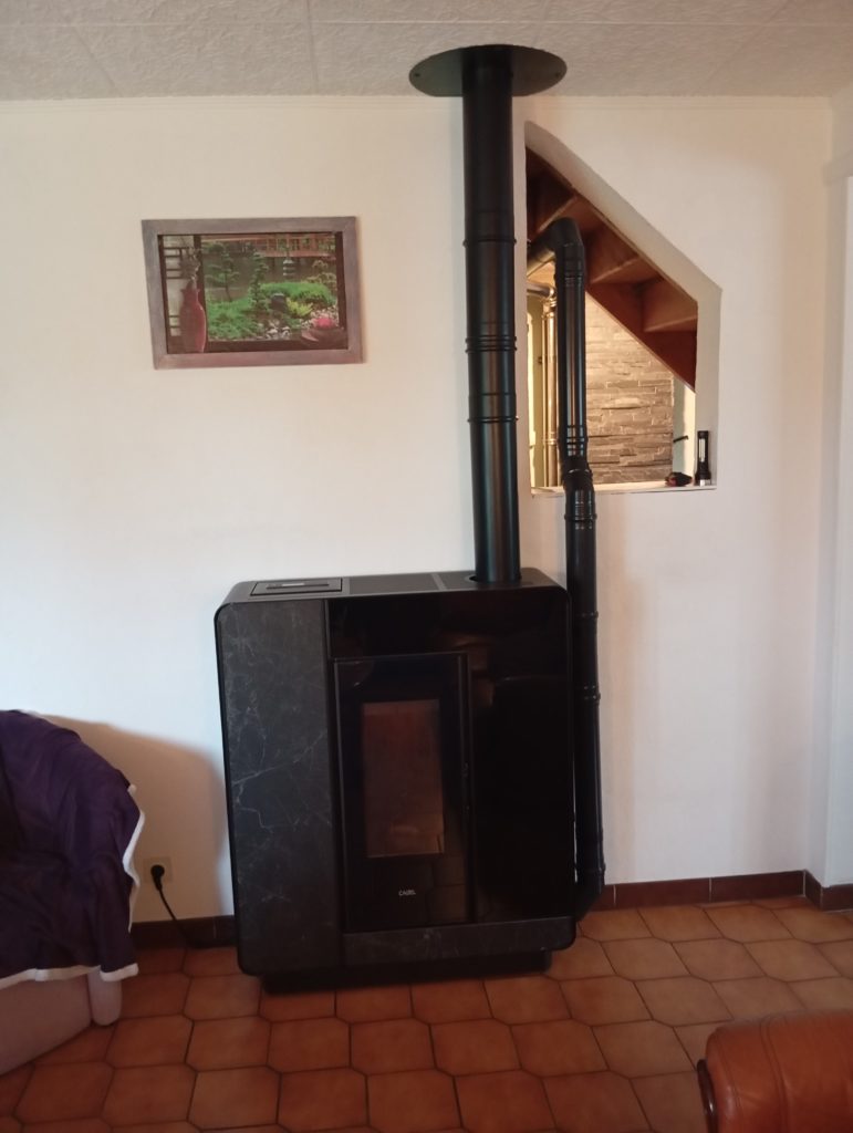 la flamme des chênes - poêle à granulés