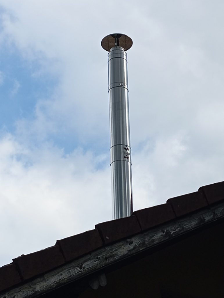 la flamme des chênes - cheminée inox