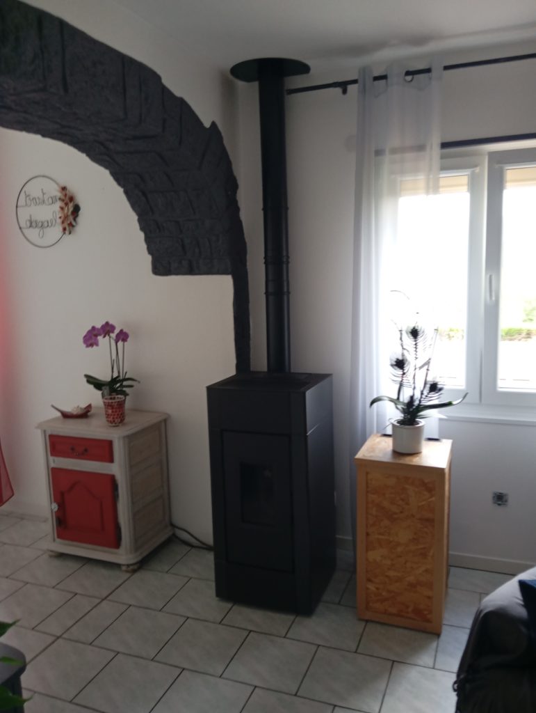 la flamme des chênes - poêle à granulés