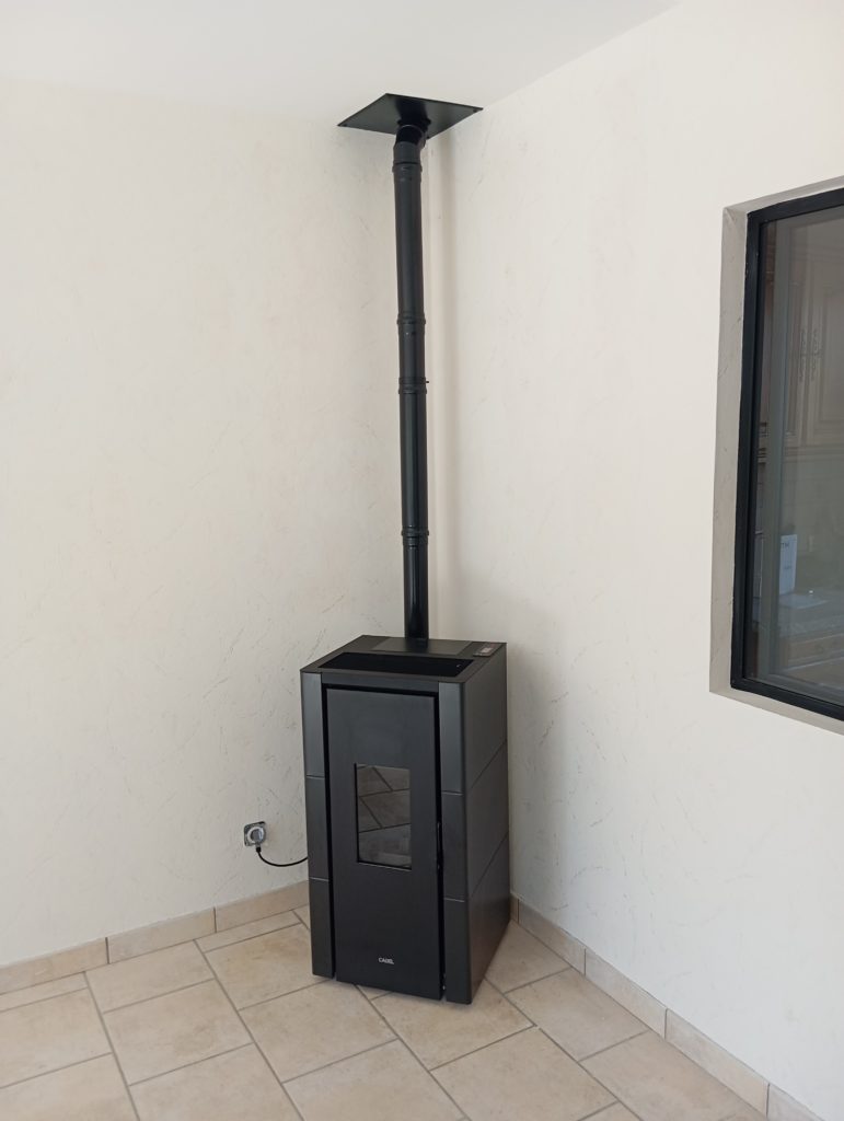 la flamme des chênes - poêle à granulés