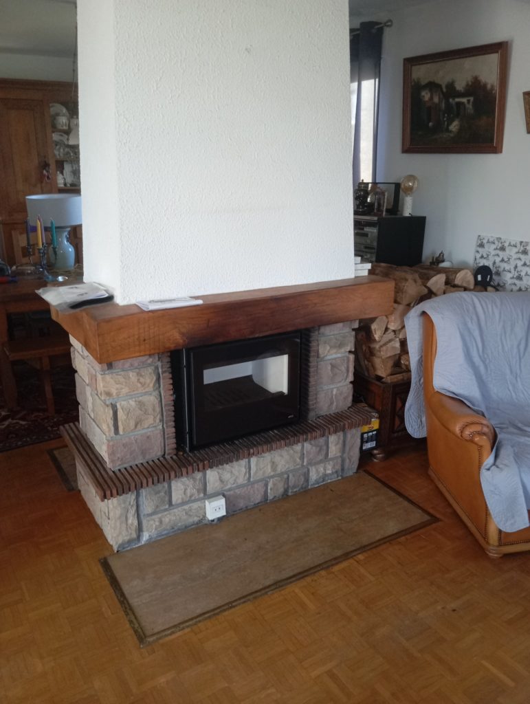 la flamme des chênes - insert bois