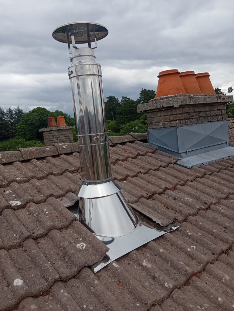 la flamme des chênes - cheminée inox