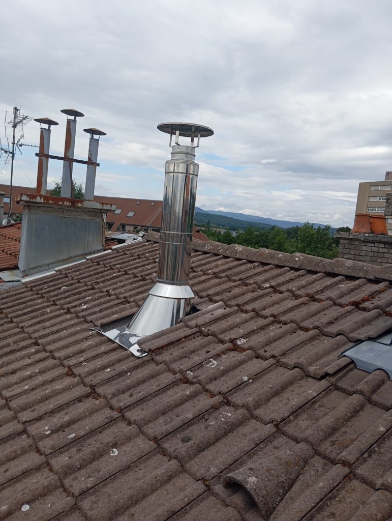 la flamme des chênes - cheminée inox