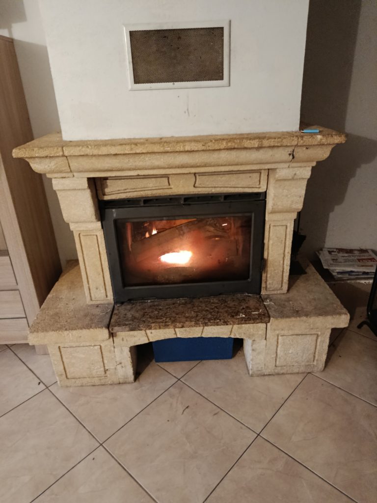 la flamme des chênes - insert bois