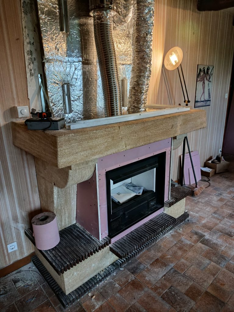 la flamme des chênes - tubage insert bois