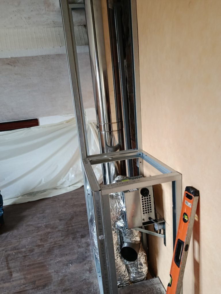 la flamme des chênes - tubage inox