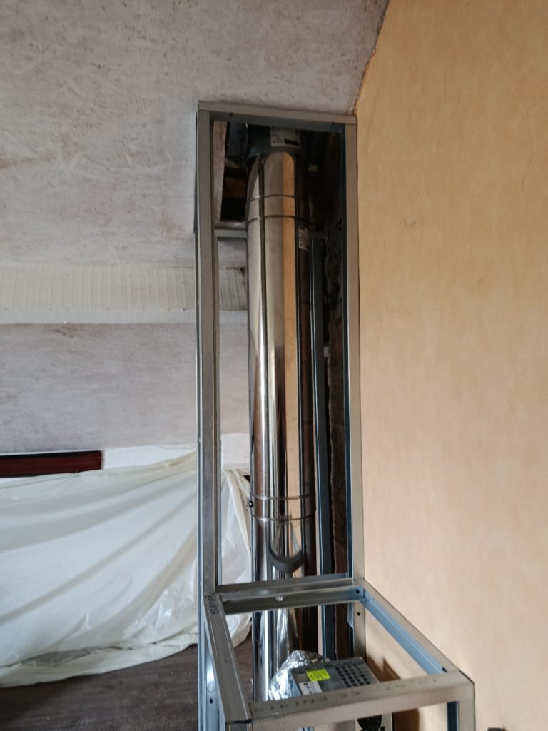 la flamme des chênes - tubage inox