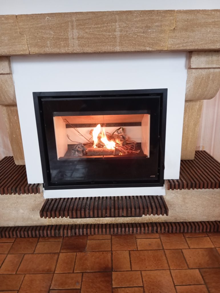 la flamme des chênes - insert bois