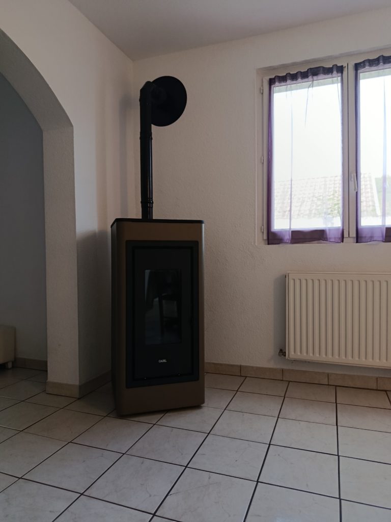 la flamme des chênes - poêle à granulés