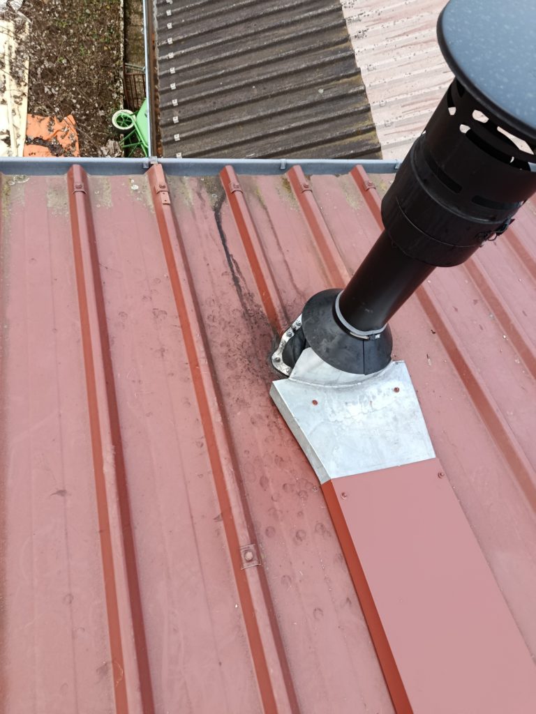 la flamme des chênes - cheminé en métal